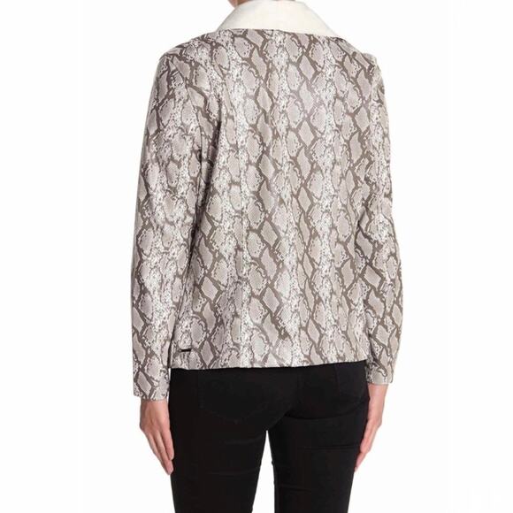 Vegan Leather Jacket - Picture 2 of 6